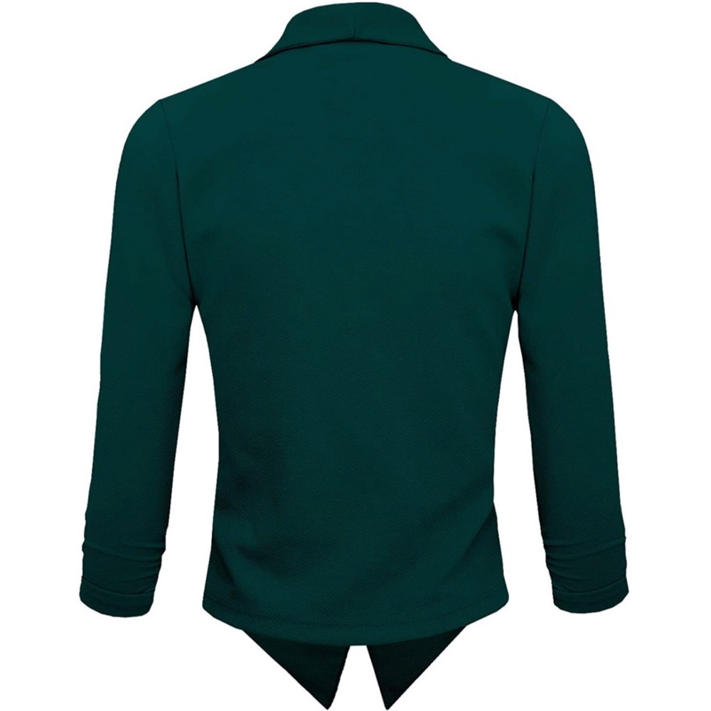 ‼️SOLD‼️Hybrid & Company Green Open Front Blazer - Picture 3 of 7